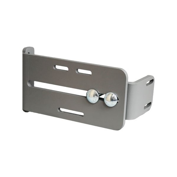 Edge Adjustable Strike Bracket For Panic Bars Silver